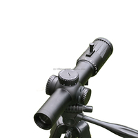 Lunette de tir Bravo Optics 1-10x28 FFP LPVO avec réticule gravé au laser à illumination rouge, tube de 34 mm, accessoires de chasse tactiques