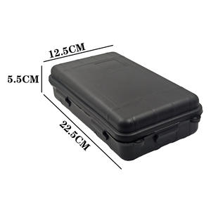 Kit de survie en plein air, étui étanche en PP, 22.5x12.5x5.5cm, boîte à outils de premiers secours d'urgence pour le camping, équipement de sauvetage automobile - Product Image 1