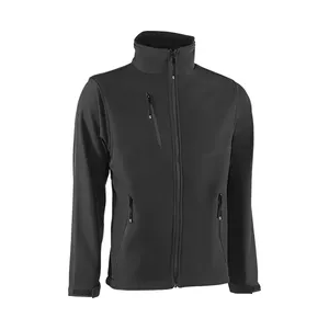 Parkas - 1894B S Ventus - Color: Negro - # Chaqueta cortavientos básica con forro de microfelpa. # Brazalete con cierre de cremallera - Product Image 1