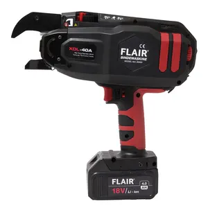 Flair Cordless tự động thép cây buộc máy XDL-40A bao gồm 2 pin và 1 sạc cao cấp chất lượng bán buôn cho các doanh nhân