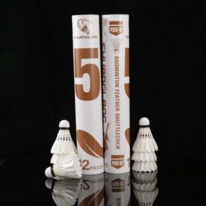 Shuanglang số. 5 Quả cầu lông, Quả cầu lông lông ngỗng cao cấp, Bay ổn định, Rất bền. - Product Image 2