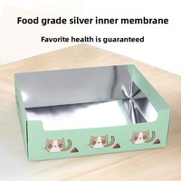 Portable pliable Durable papier chat litière jetable fournitures de nettoyage extérieur pour Amazon transfrontalier chat accessoires