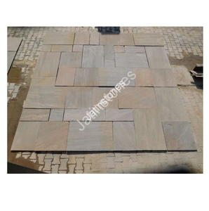 Losas de Piedra Natural Raj Blend Sandstone para Revestimiento de Paredes, Pisos, Patios, Terrazas, Caminos, Piedra de Diseño Premium para Exteriores - Product Image 1