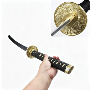 Espada Japonesa Lei <span class=keywords><strong>Che</strong></span> Qian Niao Hecha de Bambú, Accesorios de Cosplay para Anime, Juegos, Películas y Televisión, Segura e Inofensiva - Product Image 5