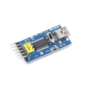 FTDI Basic USB To TTL Serial Adapter FT232RL 3.3V <b>5V</b> With ISP Yellow Pin Header For Arduino Microcontroller - Product Image 2