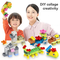 Compatible avec les grands blocs de construction, accessoires de table polyvalents pour l'assemblage DIY, jouets éducatifs pour bébés garçons et filles