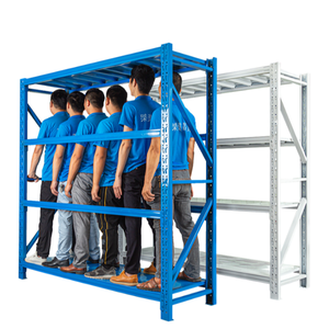 Guichang Estantes Manufacturing 200kg <strong>Metal</strong> <strong>Storage</strong> Rack Powder Coating Finish Medium Shelf for Warehouse <strong>Shelving</strong> - Product Image 1