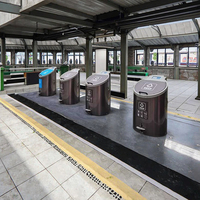 Machine de recyclage des déchets souterrains pour les rues de la ville, poubelles intelligentes, station de tri des déchets, poubelle souterraine