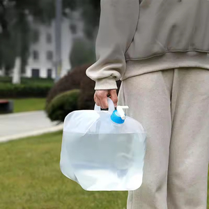 Sac d'eau pliable facile à transporter, type jerrycan, avec robinet, vente en gros usine - Product Image 2