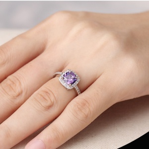 Anillo de Boda Ovalado Clásico de Plata Silverwill con Circonitas para Mujer, Chapado en Rodio, Certificado CMA, Regalo de Aniversario - Product Image 6