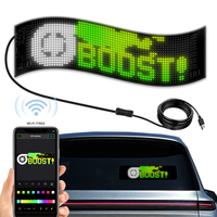 Programable Flexible inteligente animado parpadeante ojos de demonio LED pegatina de coche pantalla LED para publicidad de camiones