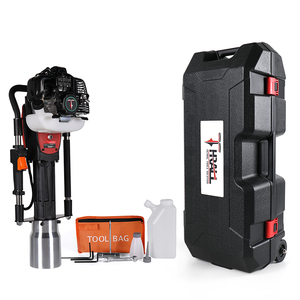 Poste de estaca de valla de 120mm, pila de martillo portátil, controlador de poste de barandilla alimentado por <span class=keywords><strong>gasolina</strong></span> - Product Image 3