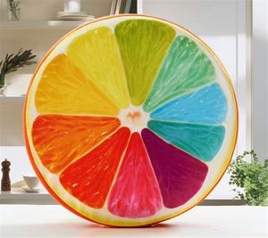 Cojín de asiento diseño de frutas redondo suave Tatami silla de oficina jardín de infantes dibujos animados lindo Pad Home <span class=keywords><strong>Deco</strong></span> almohada - Product Image 5