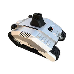 Smart <b>Robot</b> Crawler Chassis with Rubber Tracked Carrier Tank Track Platform <b>Remote</b> <b>Control</b> Transporter - Product Image 6
