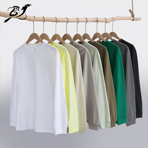 Camisa de punto de algodón 100% para hombre con logotipo personalizado LLS, diseño 230, pantalla de seda Digital de otoño, técnicas teñidas lisas, venta al por mayor barata - Product Image 3