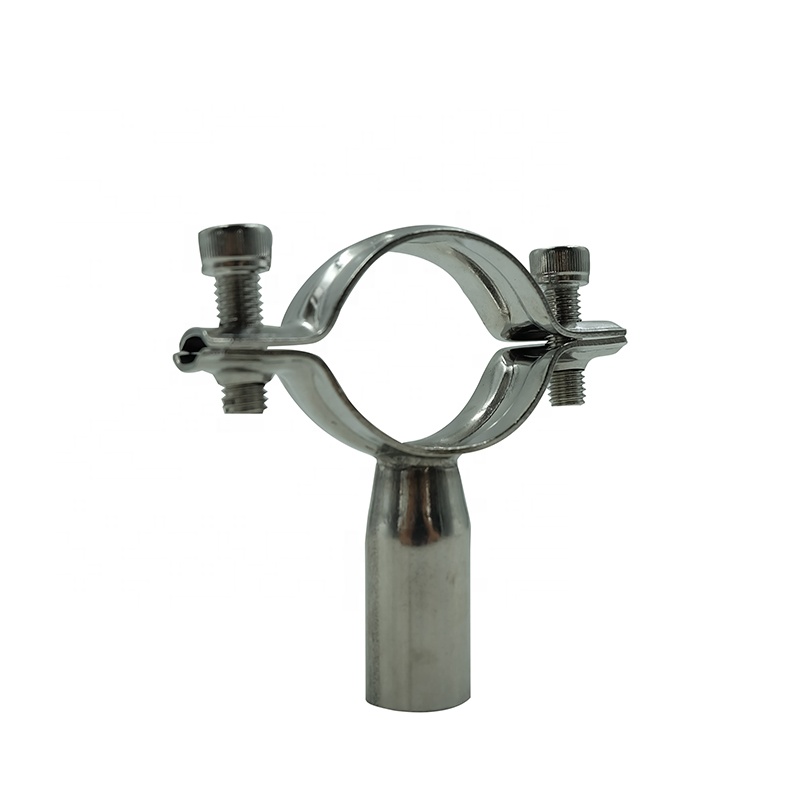 DKV Pipe Hanger aço inoxidável 304/316 Tubo Hanger com Base SS304 Tubing Holder