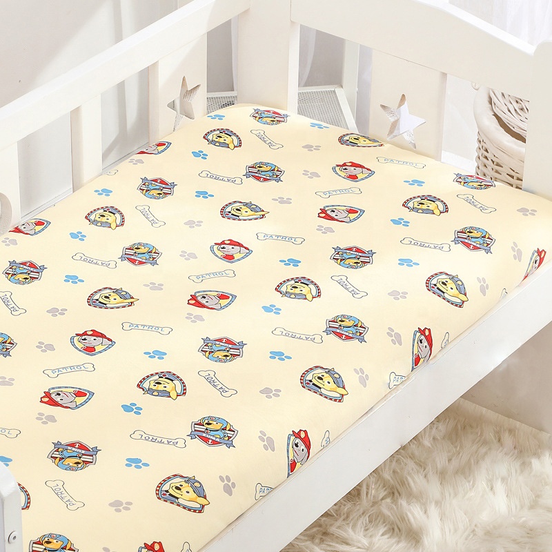 Детская натяжная простыня для новорожденных хлопковая мягкая простыня для кроватки для детей наматрасник защитный чехол допускается изготовление на заказ