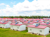 Maisons modulaires en T préfabriquées, maisons K préfabriquées, maisons préfabriquées en panneaux sandwich, constructeur d'hôtels modulaires, maisons préfabriquées en T en Malaisie