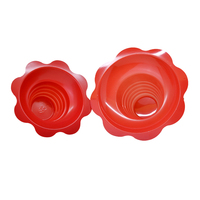 Gobelets en PET colorés de 4 oz et 8 oz pour glace pilée, cornets de crème glacée d'été, parfaits pour les fêtes, mariages et vacances