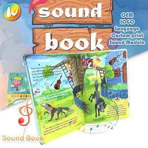 Tùy Chỉnh Bận Đầu Tiên Âm Thanh Bảng Set In Trống Đồng Bằng Bìa Cứng Tiếng Anh Tương Tác E-Book Cho Trẻ Em - Product Image 5