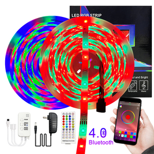 <span class=keywords><strong>Tira</strong></span> de Luces <span class=keywords><strong>LED</strong></span> Decorativas Navideñas de 12V 64 32 pies Cortables de 8mm 2835, <span class=keywords><strong>Tira</strong></span> de Luz <span class=keywords><strong>LED</strong></span> Inteligente <span class=keywords><strong>RGB</strong></span> para Exteriores con Control por Aplicación - Product Image 1