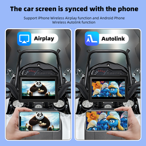 Ekiy 5 Inch Xe Máy Carplay GPS Navigation Màn Hình Hiển Thị Không Dây Carplay Moto Android Tự Động Xách Tay Kỹ Thuật Số Xe Máy - Product Image 4