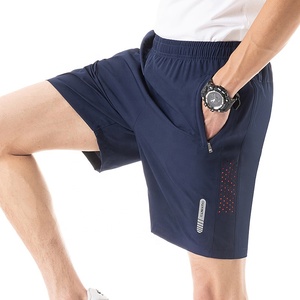 Pantalones Cortos Deportivos <span class=keywords><strong>de</strong></span> Seda Helada <span class=keywords><strong>para</strong></span> Hombre, <span class=keywords><strong>de</strong></span> Secado Rápido, con Cremallera, Ropa <span class=keywords><strong>de</strong></span> Entrenamiento, Ropa Deportiva <span class=keywords><strong>de</strong></span> Fútbol, Baloncesto y Gimnasio - Product Image 5