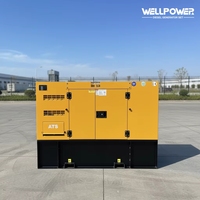 Precio de Fábrica de Generadores Diésel de 20kva 25kva 30kva 40kva 50kva 75kva 100kva 150kva 200kva, Grupo Electrógeno Trifásico con Motor EPA Perkins