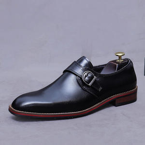 Luxurious Business Oxford Shoes for <b>Men</b> with Monks' Straps - Customized Wholesale - Casual <b>Men's</b> Formal <b>Dress</b> Shoes&Oxfords - Product Image 3