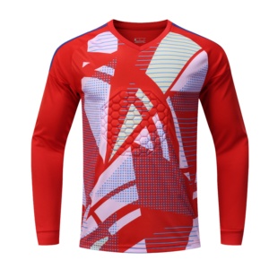 <span class=keywords><strong>Maglia</strong></span> da <span class=keywords><strong>Portiere</strong></span> Personalizzabile con Motivi - Divisa da Calcio di Alta Qualità, ad Asciugatura Rapida e Traspirante - Product Image 4