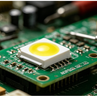 Diode LED SMD ultra micro 1W à montage en surface CRI90 High Render EMC3030 pour l'éclairage des magasins commerciaux