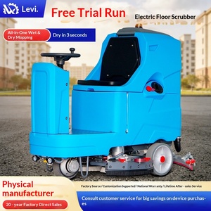 Property Cleaning Washing Machine Commercial Washing Machine Factory Workshop Floor Ride-on Scrubber - Product Image 1