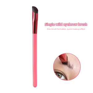 Pinceau de maquillage professionnel multifonctionnel à tête carrée et plate pour correcteur de sourcils Pinceau correcteur de toile lisse et incliné - Product Image 2