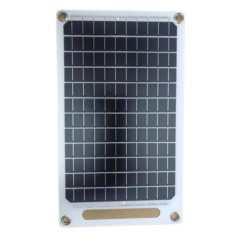 Wholesale 10W 100W Flexible Solar Panel High Efficiency Photovoltaic Panel Home Roof Use RV Solar System Waterproof
