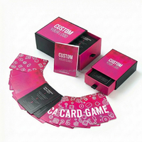 Jeu de cartes de conversation pour couples et amis avec boîte, impression de logo personnalisée, activité de fête intime
