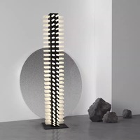 Lampe sur pied LED de luxe léger en métal, design barre, pour chambre, salon, bureau, chevet, canapé, décoration personnalisée