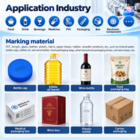 Nouvelle machine de codage laser UV industrielle DXF pour boîtes en carton, haute vitesse, sans contact, marquage de la date, du numéro de lot et du code QR pour lignes d'emballage