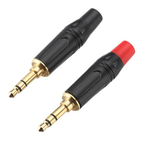 Mini prise mâle TRS 3,5 mm 1/8 pouces, connecteur audio stéréo pour câble de 3,5 mm de diamètre