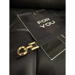 Cinturón de Metal de Diseño para Mujer, Hebilla de Marco Cuadrado, Estilo Casual, Tipo Estándar - Product Image 3