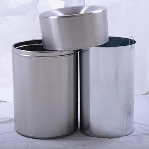 Cubo de basura de acero inoxidable ecológico Southern de 92 litros, diseño abatible, capacidad extra grande para lugares públicos, servicios de hotel - Product Image 5