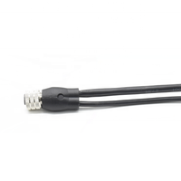 커넥터 공급업체 M12 커넥터 용접 9핀 암 플러그 - RJ45 CAT 6A IP67 방수 커넥터 케이블