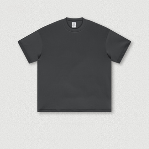 Groothandel Zwaargewicht T-Shirt 300 Gsm Zacht Katoenen T-Shirt Unisex Kledingstuk Geverfd T-Shirt - Product Image 1