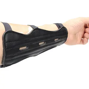 22*8 deri okçuluk ekipmanları geliştirmek kol muhafazası koruma önkol güvenli ayarlanabilir av yayı ok çekim eğitmen koruyucu - Product Image 1