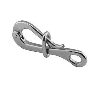 Stainless Steel Snap <b>Hook</b> 316 Marine Grade Polished For <b>Boat</b> Use - Product Image 2