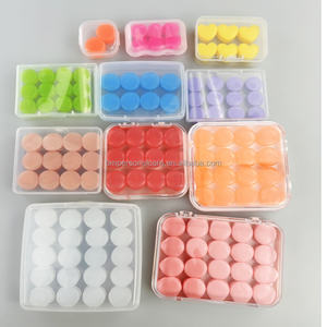 سدادات أذن سيليكون قابلة للتشكيل ناعمة بمعايير يابانية للنوم، عازلة للضوضاء بمستوى 27 ديسيبل، مثالية للسباحة والشخير - Product Image 2