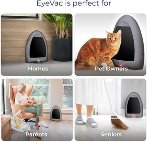 Thuis 1000 Watt Zilver Automatische Sensor Bus Vacuüm Krachtige Snoer Stoffer Keuken Snel Vegen Huisdier Haar Voedsel Vuil Geweldig - Product Image 3