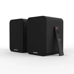 Alto-falantes de escritório HiFi de qualidade de som USB para Home Theater Alto-falantes de computador com controle remoto