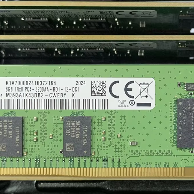 Original for DDR4 8G 1Rx8 PC4-3200AA ECC Server Memory Module M393A1K43DB2-CWEBY