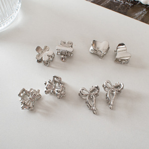 Kinling OEM Design Vente en gros Mini Bangs Collection Queue de cheval haute Princesse <span class=keywords><strong>Petite</strong></span> <span class=keywords><strong>pince</strong></span> à <span class=keywords><strong>cheveux</strong></span> en métal - Product Image 3
