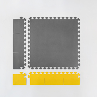 Losetas de PVC para Piso de Taller Industrial de 50x50cm, Populares, Ecológicas, Encajables, para Almacenes y Garajes, Antideslizantes
